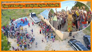 Anh Phương & Chị Giang Anh Tokyo công ty Kako tài trợ 150 Bao Gạo Đến Với 150 Hộ Khó Khăn ở Châu Phi