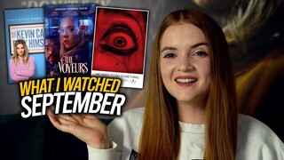 WHAT I WATCHED IN SEPTEMBER | Letterboxd Wrap Up | Spookyastronauts