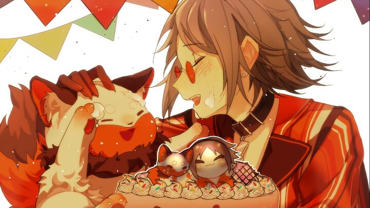 【Mysta Birthday Animation Handwritten】What Dose The Fox Say? !
