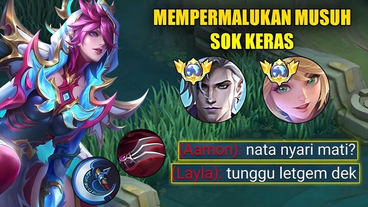 PERSONAL CARA MAIN NATALIA SIKSA MUSUH OVER CONFIDENT ｜ BUILD NATALIA TERSAKIT 2