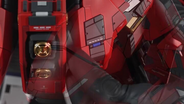 Sazabi Gundam yang tak lekang oleh waktu dengan warna klasik
