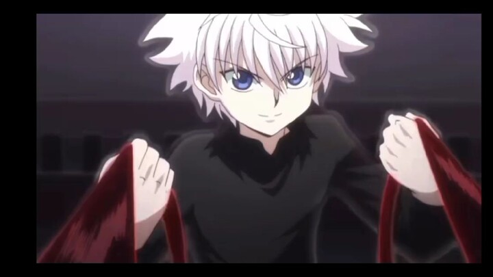 when killua is not a normal person.....