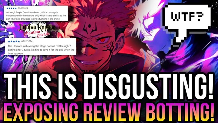 Jujutsu Kaisen Phantom Parade FAKE Reviews *EXPOSED*