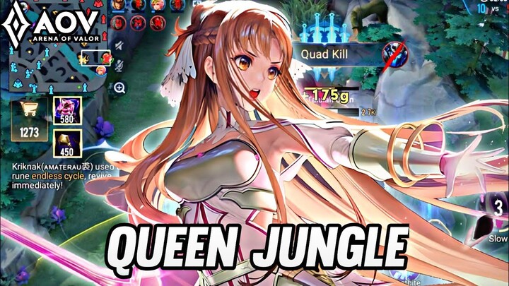 BUTTERFLY/ASUNA PRO GAMEPLAY PRO | QUEEN JUNGLE - ARENA OF VALOR | AOV