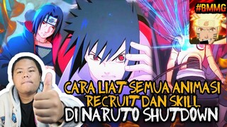 REVIEW DAN LIAT SEMUA ANIMASI DAPAT SSR NINJA DI NARUTO SHUTDOWN KEREN DONG