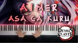 (EMOTIONAL Demon Slayer Season 2 ED2 - TV Version) Aimer - Asa Ga Kuru | Piano Cover by Music Lah