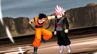 Mysterious Gohan vs Black Goku (Chinese subtitles)