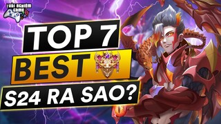 Liên Quân Top 7 Tướng TRÌNH THÁCH ĐẤU chọn Mùa 24 sẽ ra sao ? Phiên bản Tháp Quang Vinh