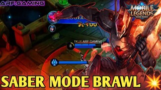 SABER KEMBALI MENGGILA DI MODE BRAWL 💥