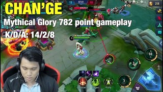 Chang'e Mythical Glory 782 point gameplay