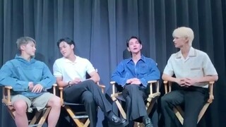 【SVT_ZER·0】220820 جون، جوشوا، هوشي ومينكيو يجيبون على أسئلة أرسلها كلاّر ❤️ هل أنت مستعد للتألق معهم