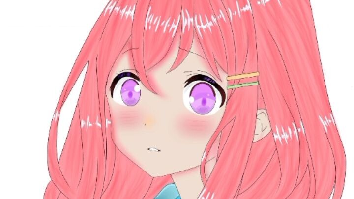 ngambar anime di Ibis painting x