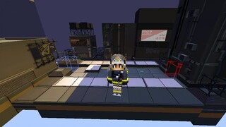 【Gaming】Minecraft: 0-1hr recreating of Arknights