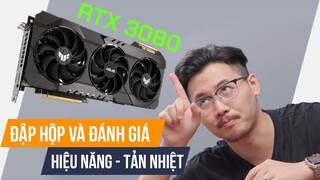 Đập Hộp Và TEST 6 GAME Thực Tế VGA Asus TUF Gaming RTX 3080! SIÊU MẠNH Mà MÁT LẠNH, Giá Rẻ Hết Hồn