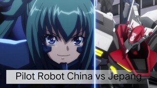 #KompetisiKreasiUnggahan2 , Tim Pilot Robot Jepang vs China
