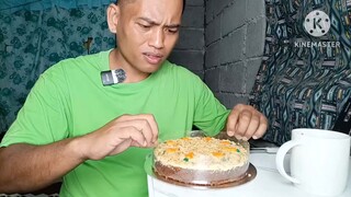 DJ MARCH BARIOS MUKBANG CARROT CAKE