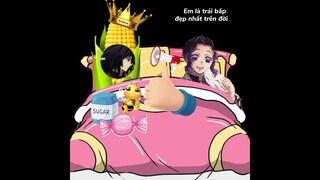 Câu chuyện về Shinobu và trái bắp Giyu #tiktokvideo #kimetsunoyaiba #tiktokviral #thanhguomdietquy