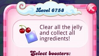 Candy Crush Saga Indonesia : Level 6758