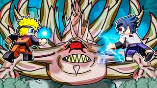 The Strongest Boss In Naruto Roblox!