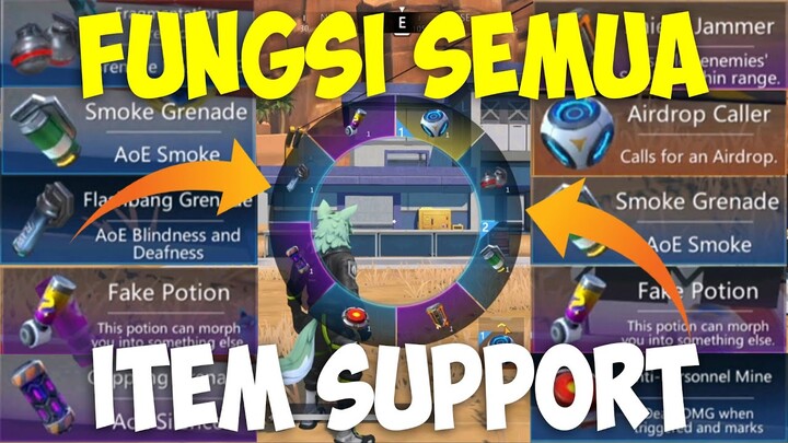 Fungsi Semua Item Support Game Omega Legends Indonesia