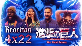 Attack on Titan - 4x22 Thaw - Group Reaction