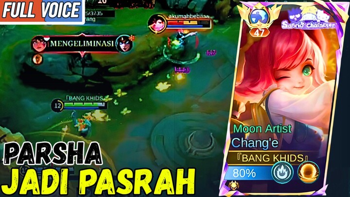 GILAAA! 😱 PHARSA AJA JADI PASRAH, INI DIA BUILD CHANG'E TERSAKIT 2025.MLBB