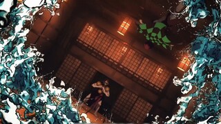 Tanjiro VS Tambourine Demon/The Gentle Ghost Hunter "Higashige, your blood demon technique is very p