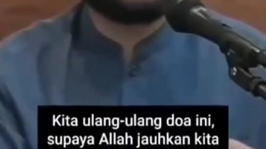 doa utk dijauhkan dri perbuatan maksiat
