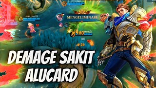 DEMAGE SAKITT ALUCARD 🤯 [ mobile legend bang bang ]