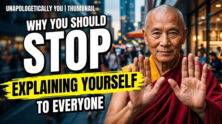 Why You Should Stop Explaining Yourself to Everyone