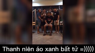 thanh niên áo xanh bất tử #meme