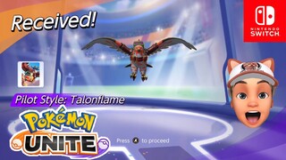How I Got Pilot Style Talonflame Holowear From Exchange Energy Rewards Pokemon Unite