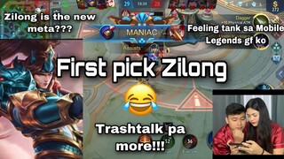 PINAG ZILONG KO SA RANK GF KO SA ML, FIRST PICK PA (NEW META?)