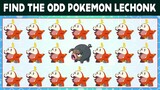 Pkemon Scarlet and Violet Trailer Quiz 96 | Pokemon Lechonk Odd One Out