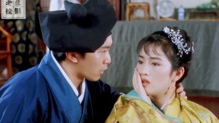 She seems to know she's acting awkwardly.