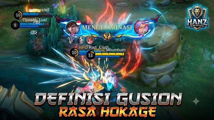 Gusion Skin Minato Mode Rasengan Dagger!
