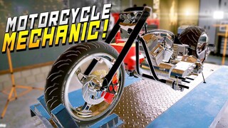 How to Fix Motorcycles and Get RICH! - Motorcycle Mechanic Simulator 2021 / Demo