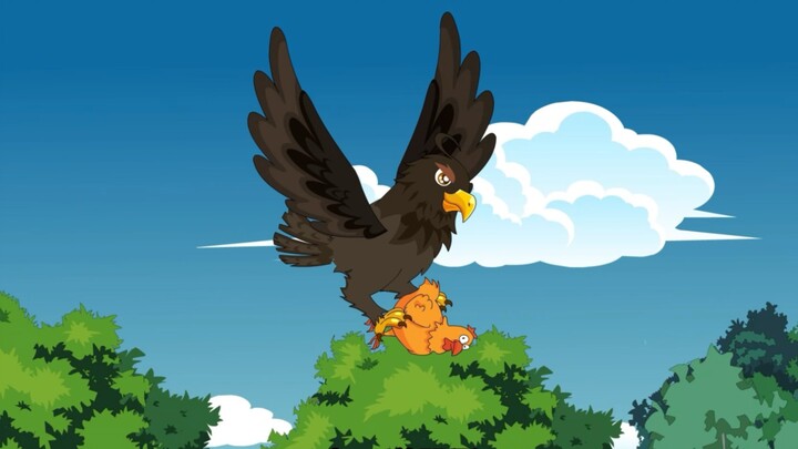 Golden Eagle Steals Chicken