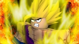 TRYING TO GO SUPER SAIYAN IN DRAGON BALL Z KAKAROT ROBLOX EDITION