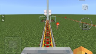 It took 15 hours to build the roller coaster.