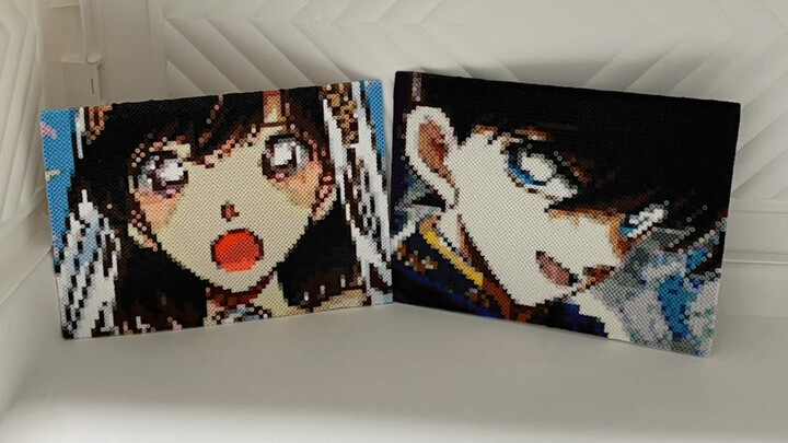 ตัวต่อเม็ดถั่ว – โมริ รัน (เกือบถูกแมวทำให้สติแตกแล้ว (╥﹏╥))