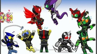 [Blu-ray BD] Kamen Rider ooo đội hình đầy đủ! loại trừ phân loài