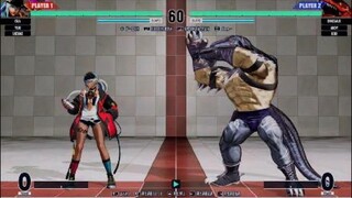 KOF15　拳皇　イスラ　圧倒的なオフェンス力　空中２段がヤバイ