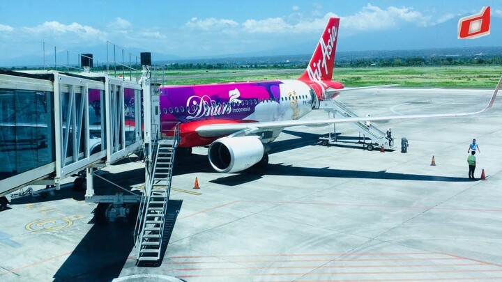 Morning Flight From Lombok Airasia Flight Southest Asia Travel