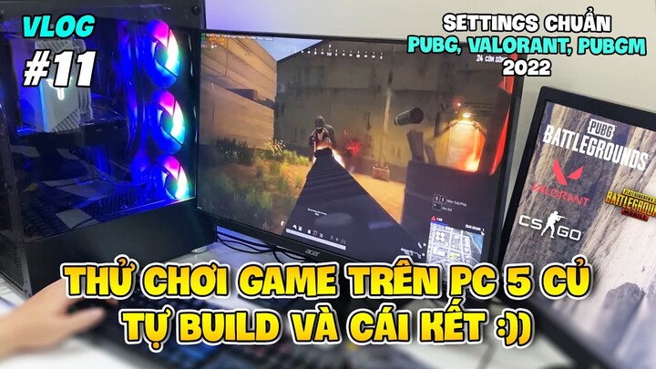 THỬ CHƠI GAME TRÊN PC 5 TRIỆU VÀ CÁI KẾT ! CÁCH TỐI ƯU CẤU HÌNH PUBG, VALORANT, PUBG MOBILE 2022 !