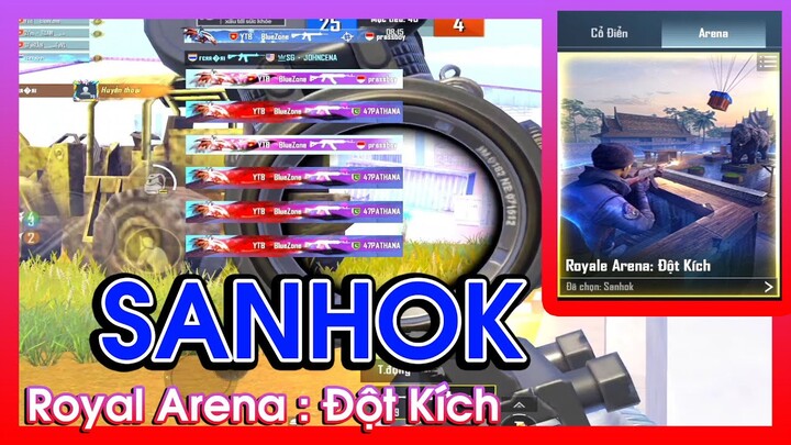 Royal Arena : Đột Kích - Sanhok - ARENA KHÓ NHẤT BẢN ĐỒ | PUBG BGMI 🔥