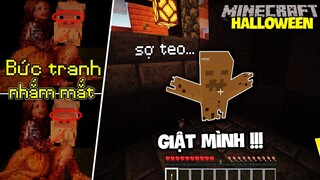 TOP 3 Cách KHIẾN MINECRAFT ĐÁNG SỢ KHIẾP DÀNH CHO HALLOWEEN - Bức Tranh Ma Ám