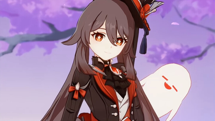 Ketika Hutao mengenakan pakaian Fischl