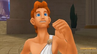 Kingdom Hearts Birth By Sleep MOVIE | Disney's Hercules (HIGH FRAME RATE SERIES IN 4K)