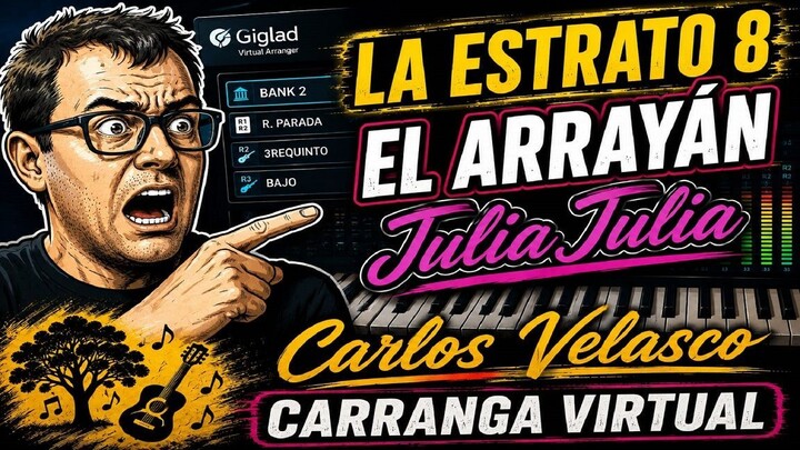 CARLOS VELASCO RITMO DIGITAL DE CARRANGA VIRTUAL EN GIGLAD